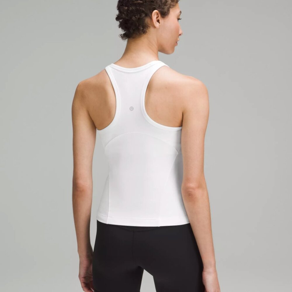 Lululemon Align Waist-Length Racerback Tank Top White (NWOT) - Picture 2 of 10